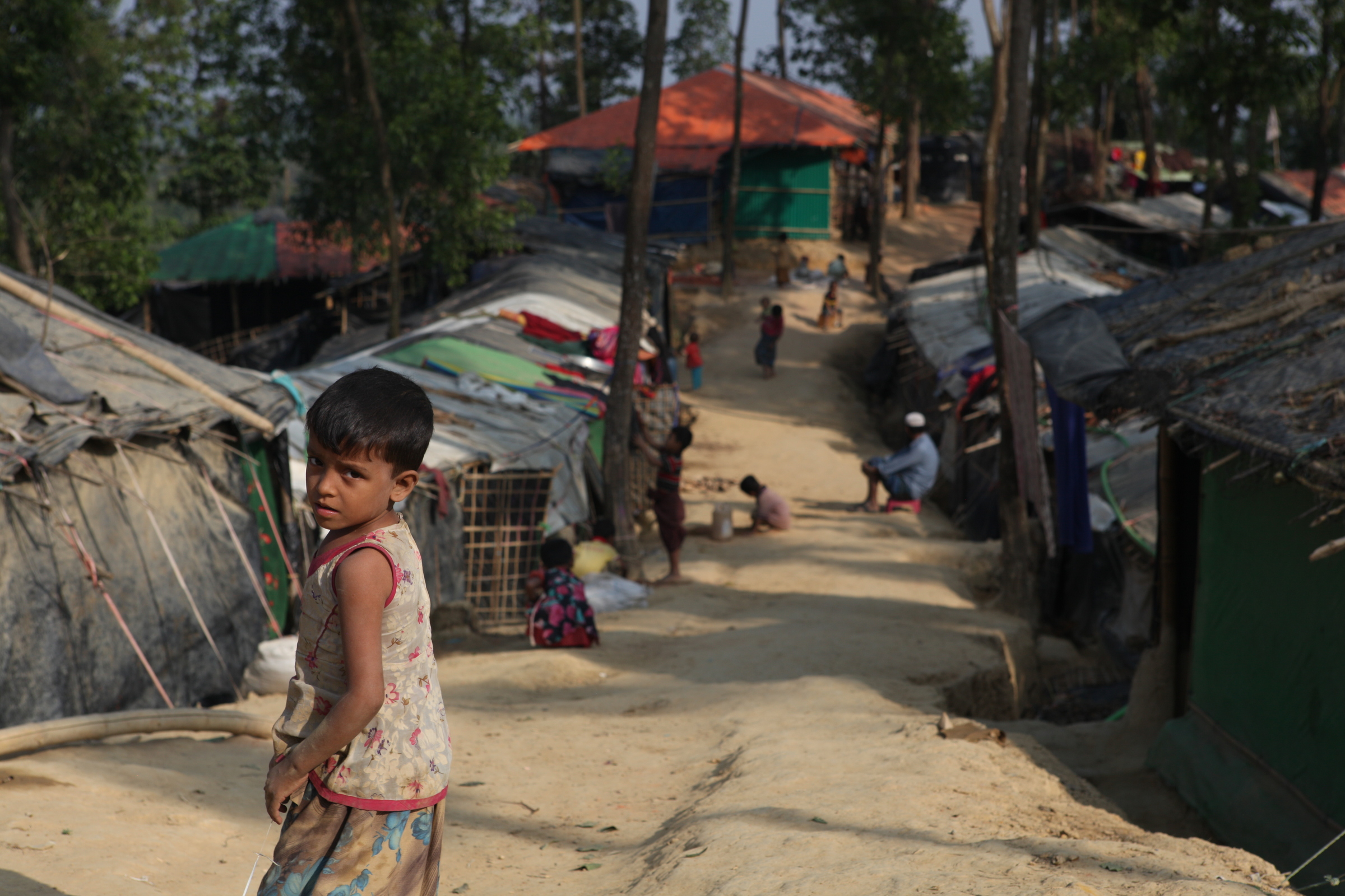 Das Flüchtlingscamp in Coxs Bazar (Quelle: Kindernothilfe)